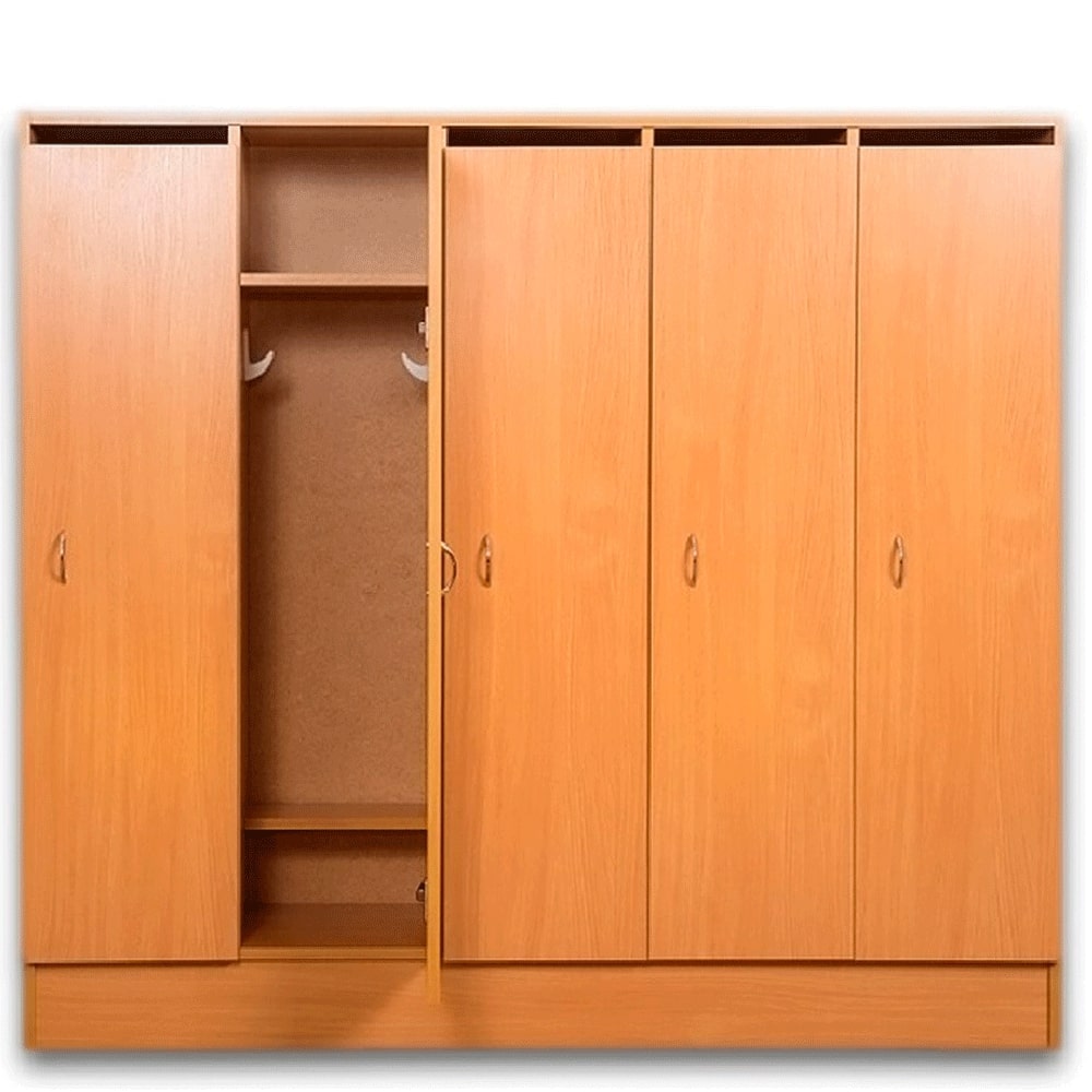 Шафа для дитячого одягу (п’ятимісна) 1456х350х1320 мм Дроздовський